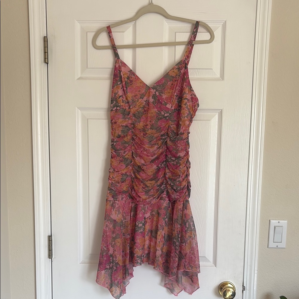 Pink Y2K Spring Dress